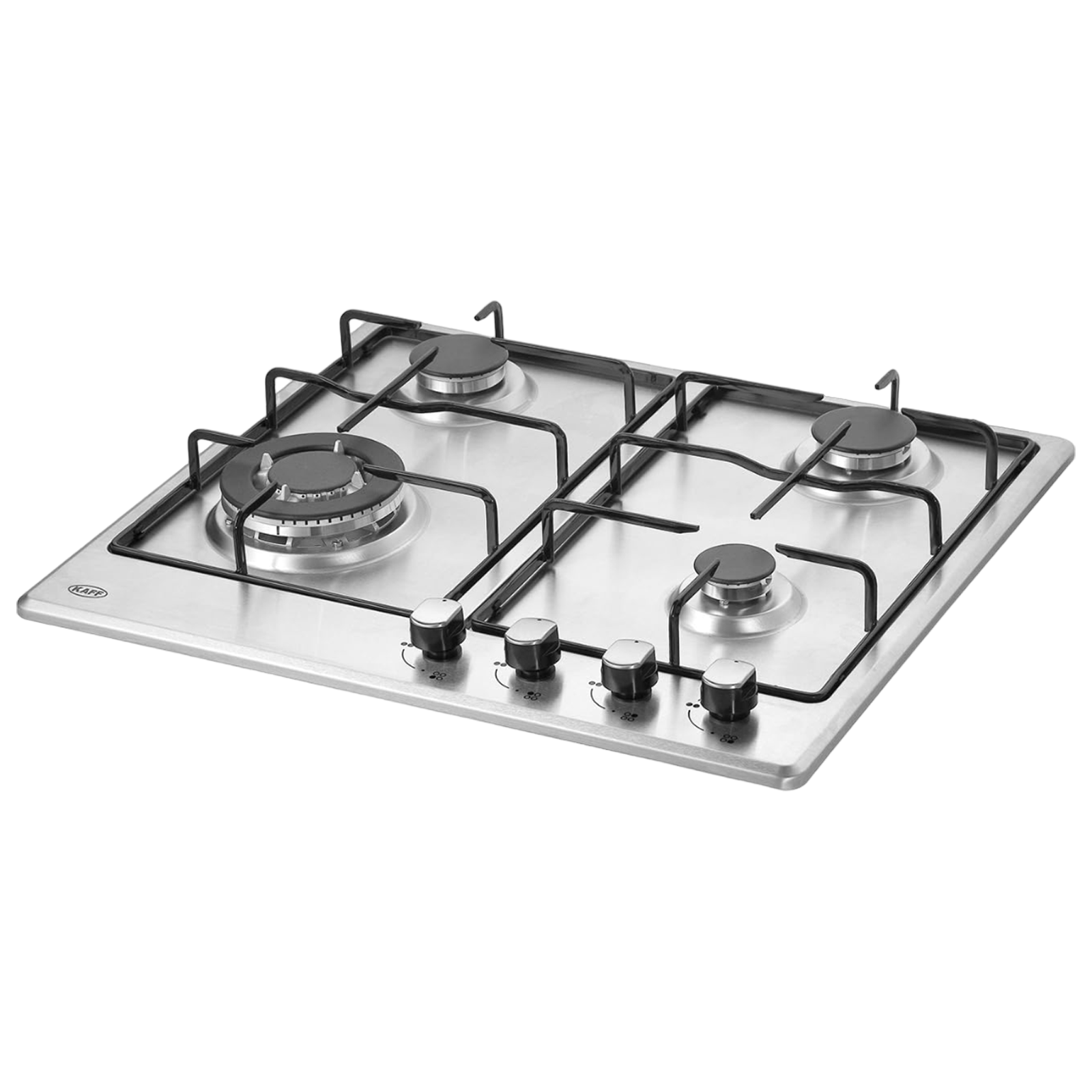 Buy KAFF NE 4B 60 SS 4 Burner Automatic Hob Matt Enameled Pan Support buy-kaff-ne-4b-60-ss-4-burner-automatic-hob-matt-enameled-pan-support